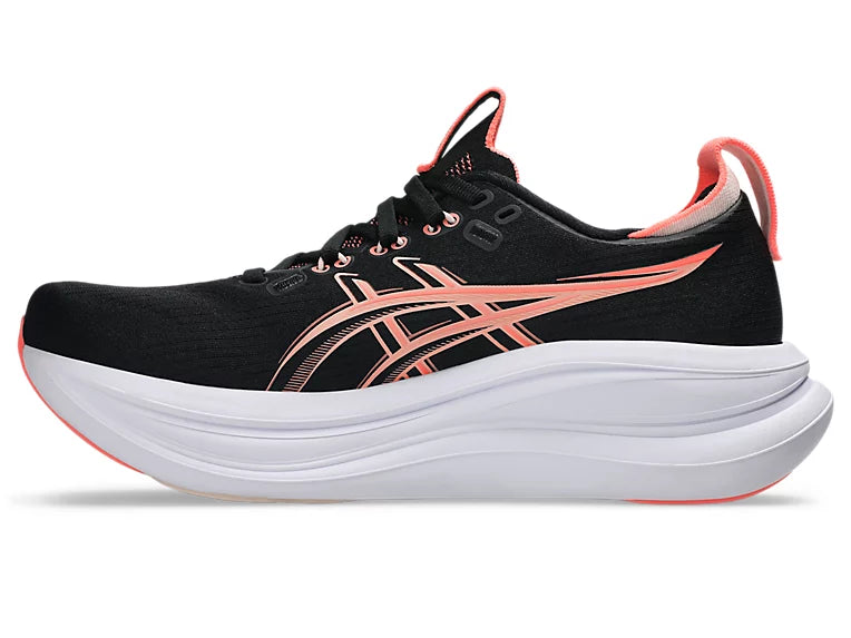 ASICS Women's Gel-Nimbus 28  004 Black/TaroPurple