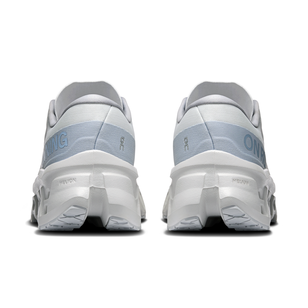 On Running Women's Cloudmonster 3 0664 White/Frost heel