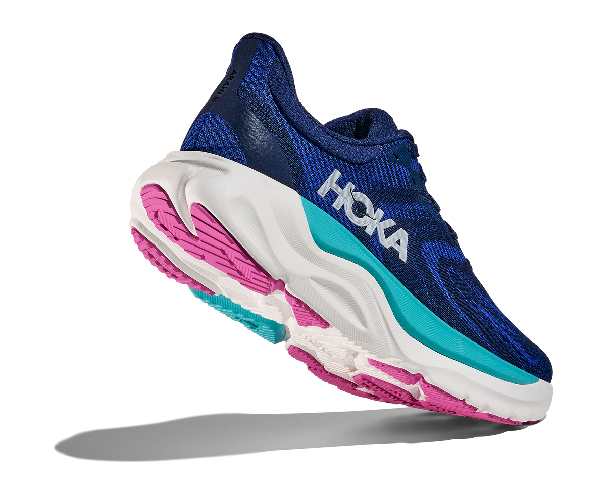 Hoka Women's Arahi 8 MLLT MidnightBlue/Ultramarine