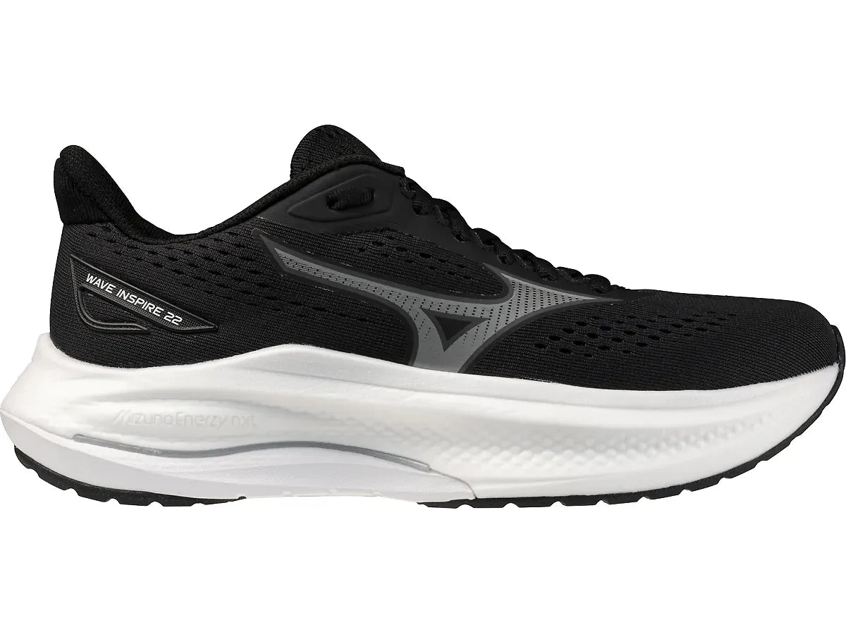 Mizuno Men's Wave Inspire 22 90UG BlackUltimateGrey
