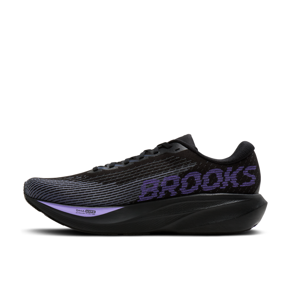 Men's Ghost Amp 034 Black/Grey/PurpleHebe medial