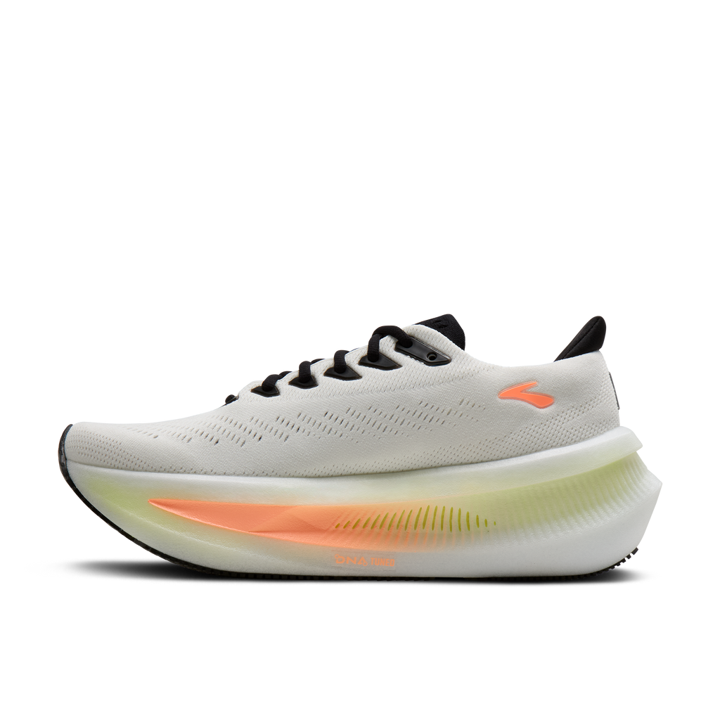 Brooks Women's Glycerin Max 2 196 White/CyberYellow/Nightlife medial