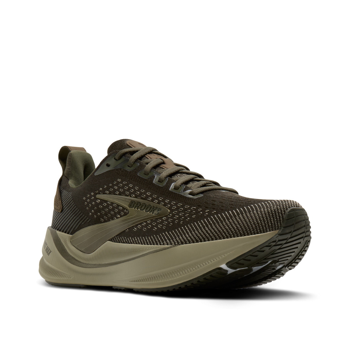 Men's Ghost Max 4 384 ForestNight/Olive pair angle