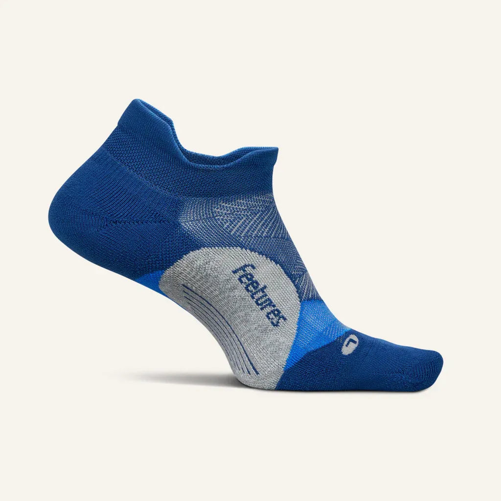 Feetures! Elite Light Cushion No Show Navy Mist