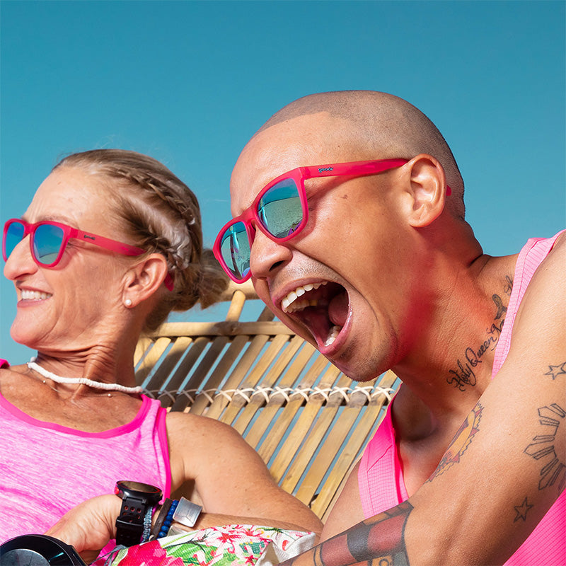goodr Flamingos On A Booze Flamingos on a Booze Cruise pair angle