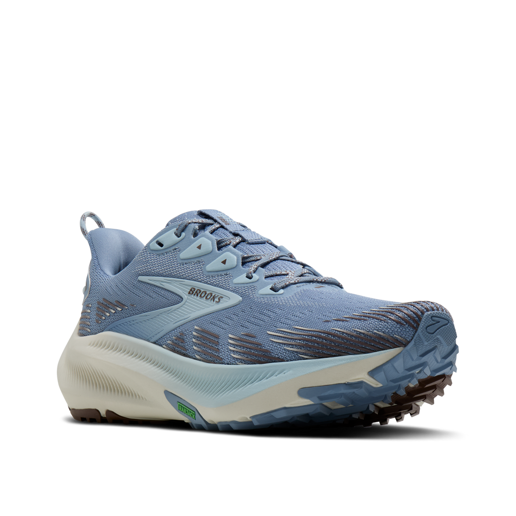 Brooks Women's Ghost Trail 454 Blue/Blue/Brown pair angle