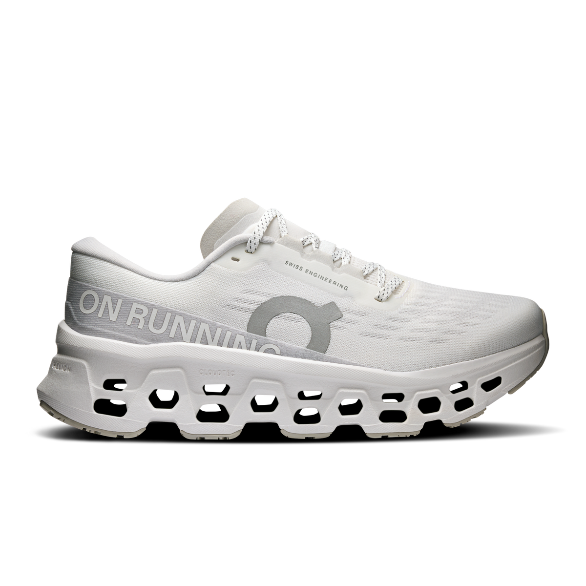 On Running Women's Cloudmonster 3 2852 White/Wolf lateral