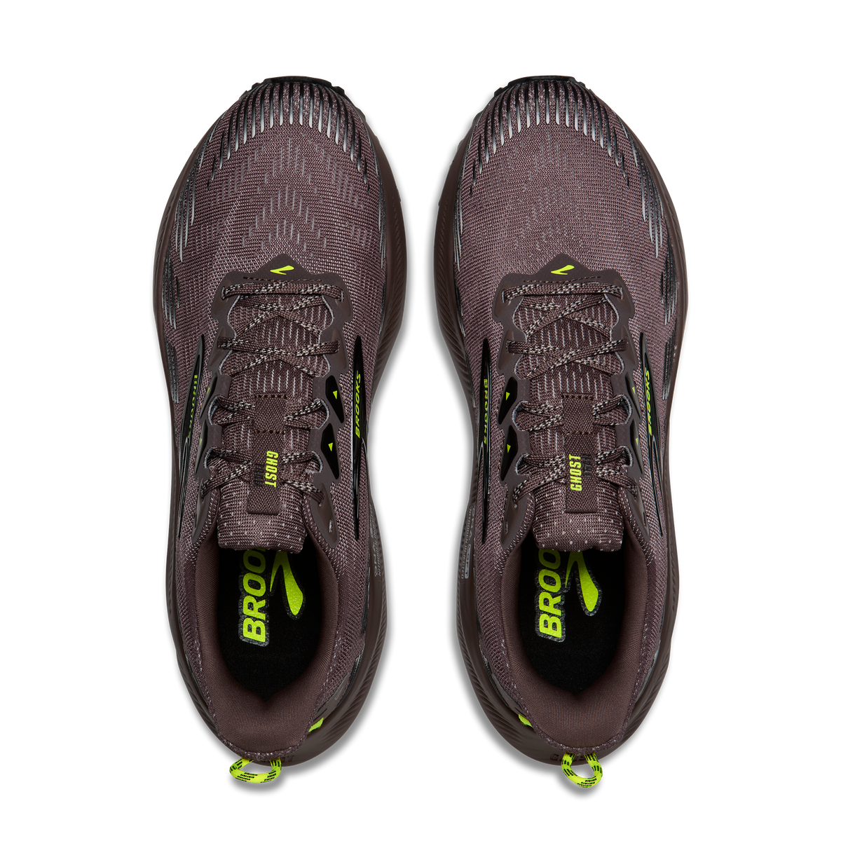 Brooks Men's Ghost Trail 207 Brown/Black/Nightlife top