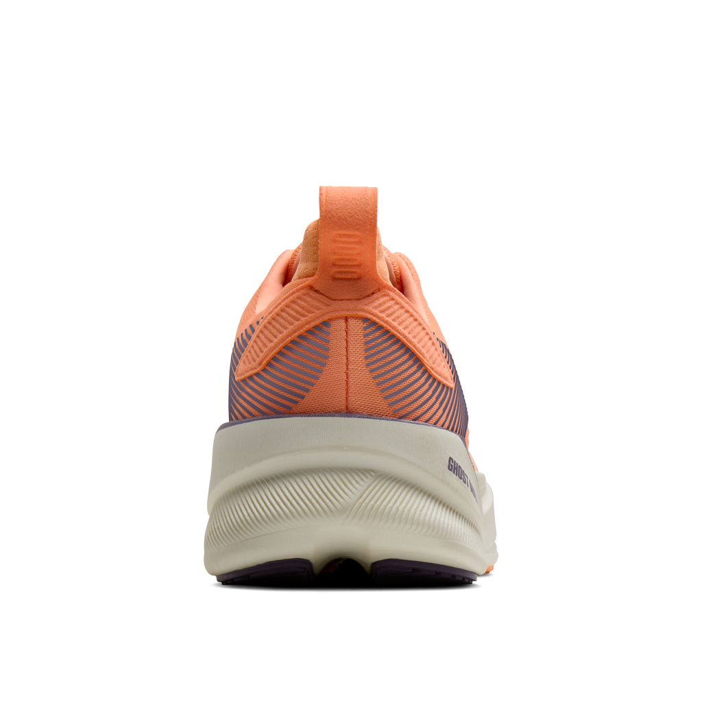 Women's Ghost Max 4 868 CyberPeach/Grape/Bluewash heel