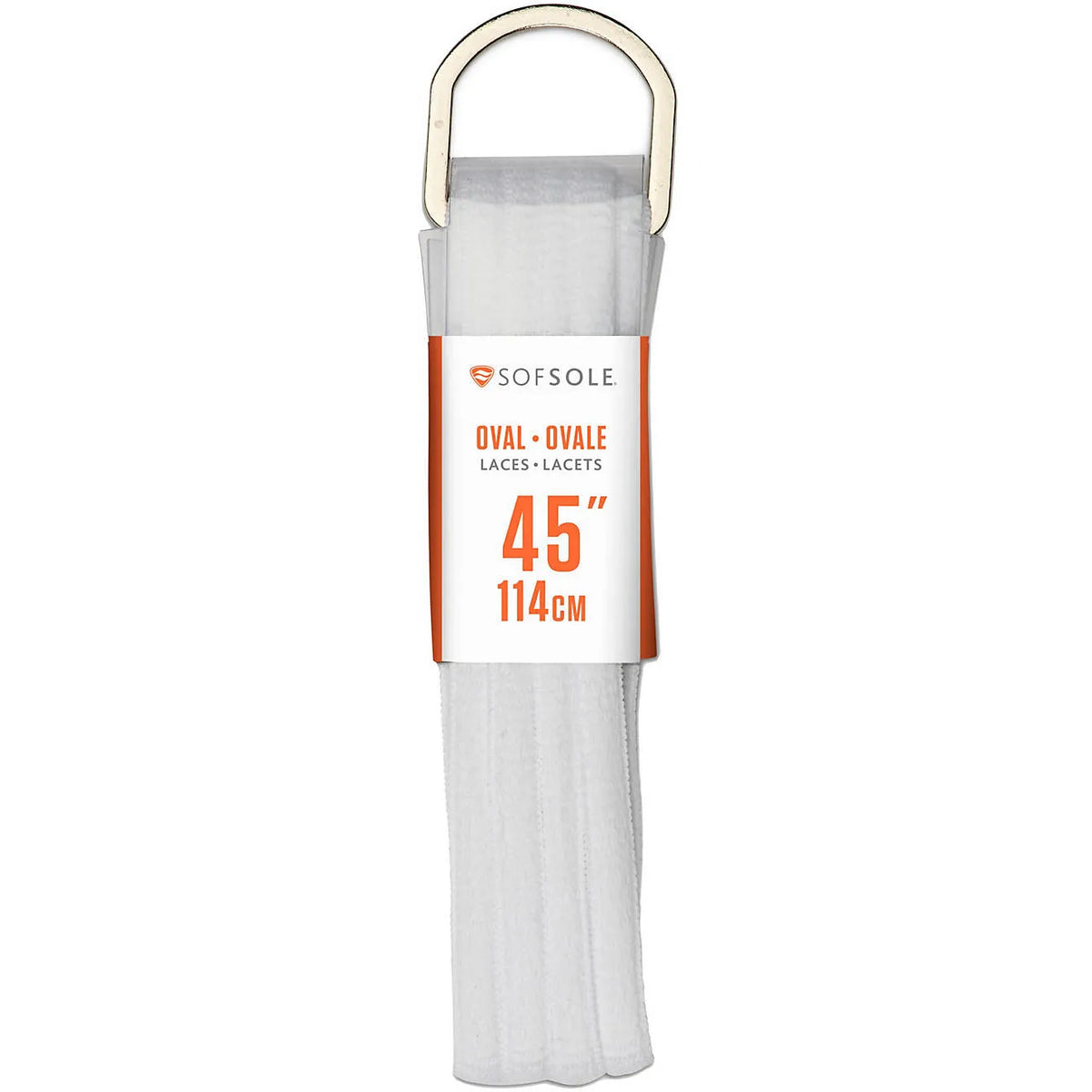 Sof Sole Oval Laces 45" White