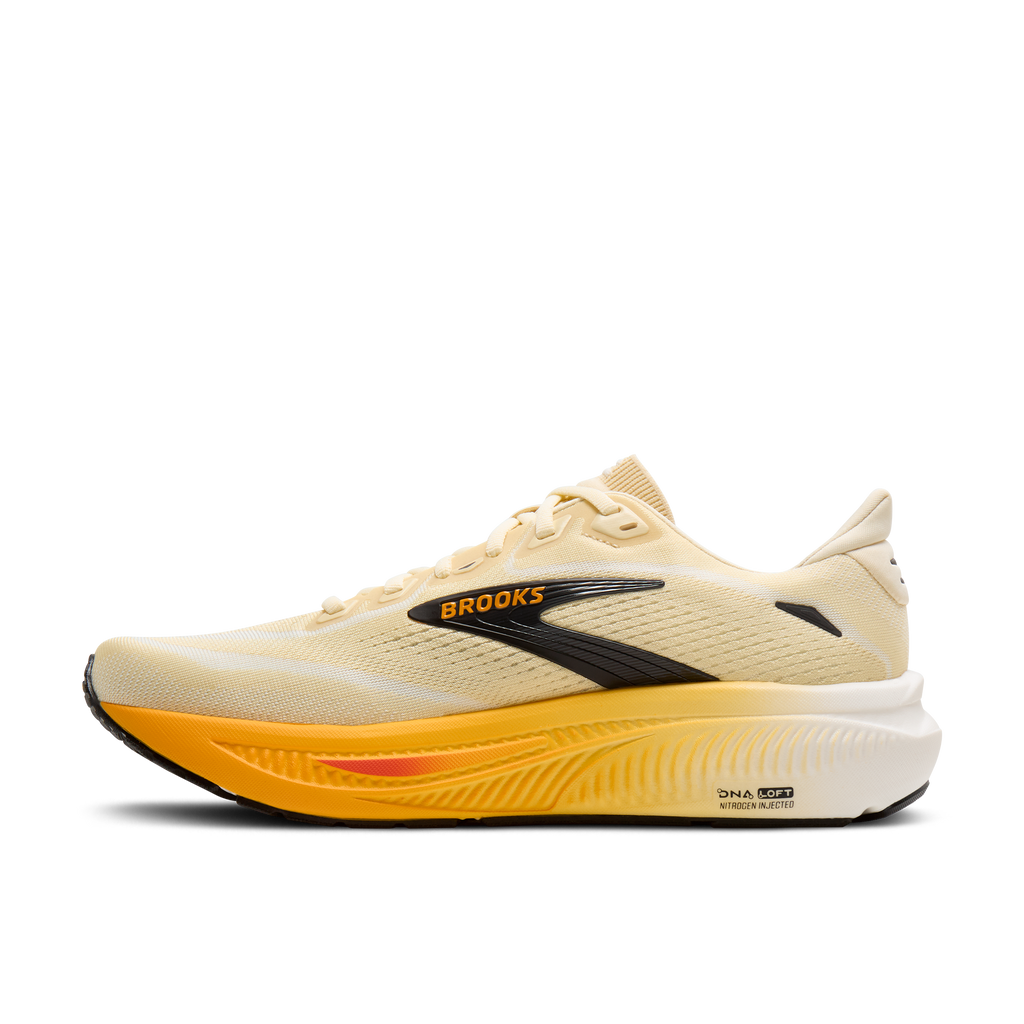 Brooks Men's Ghost 18 281 Rutabaga/Tigerlily/Orange medial