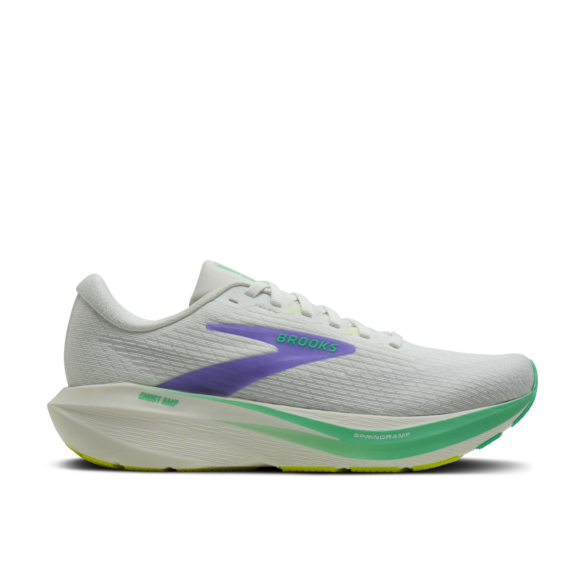 Women's Ghost Amp 045 Grey/Grey/ParadiseGreen lateral