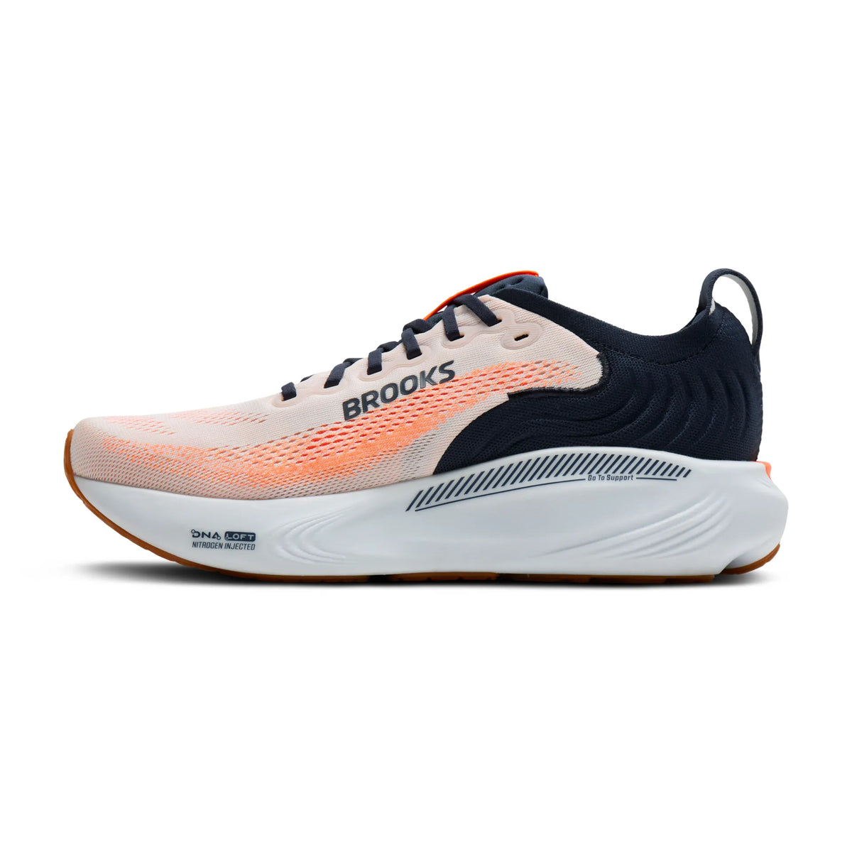 Brooks Men's Adrenaline GTS 25 123 White/Spellbound/Orange