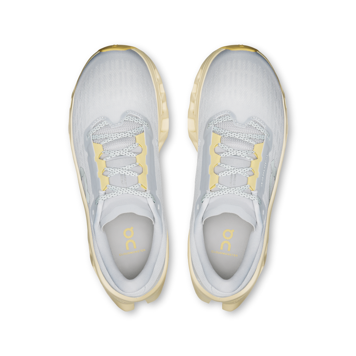 On Running Women's Cloudmonster 3 5259 Glacier/Pollen top