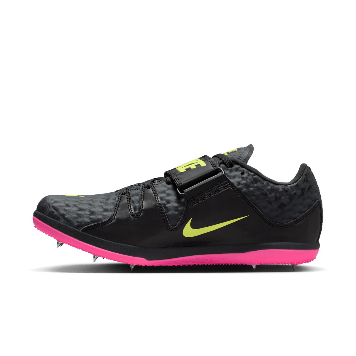 Nike Zoom High Jump Elite 003 Anthracite/FiercePink lateral