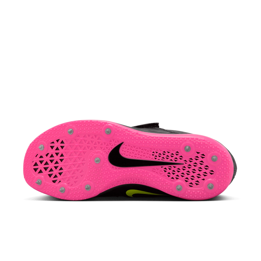 Nike Zoom High Jump Elite 003 Anthracite/FiercePink outsole