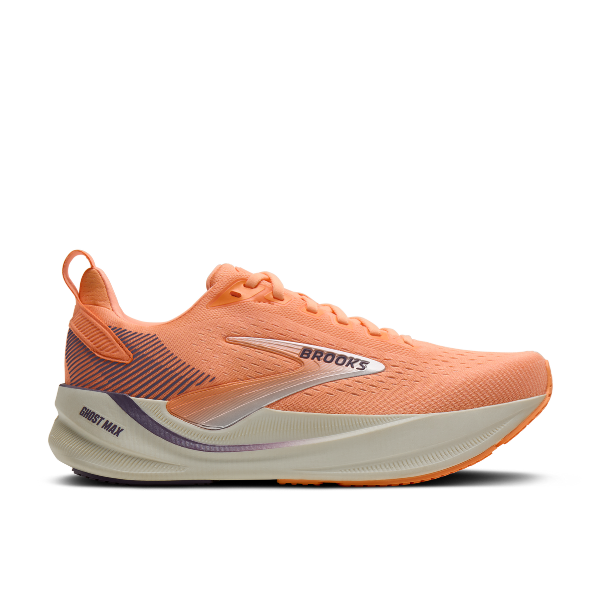 Women's Ghost Max 4 868 CyberPeach/Grape/Bluewash lateral