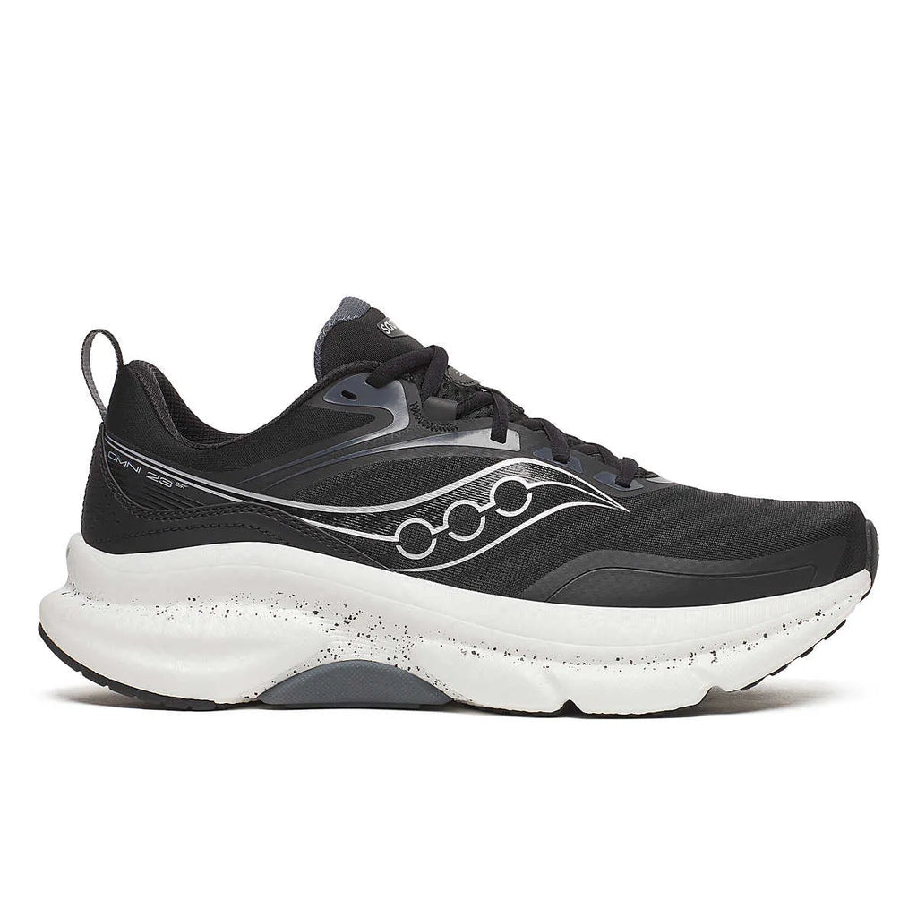 Saucony Men's Omni ST 23 100 Black/Silver