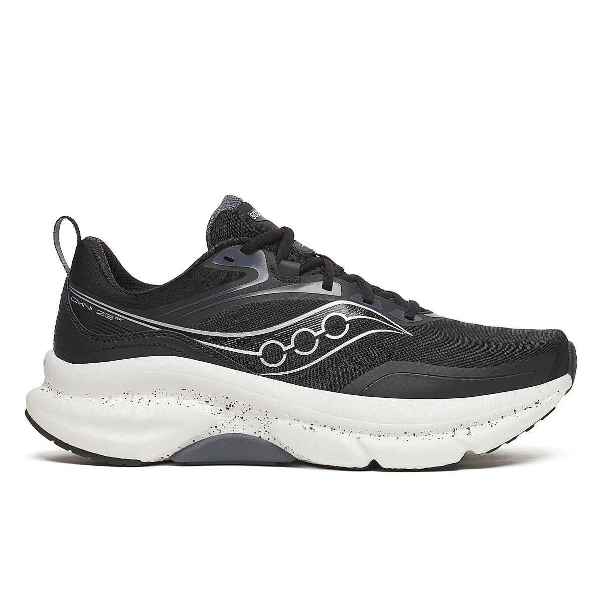 Saucony Men's Omni ST 23 100 Black/Silver