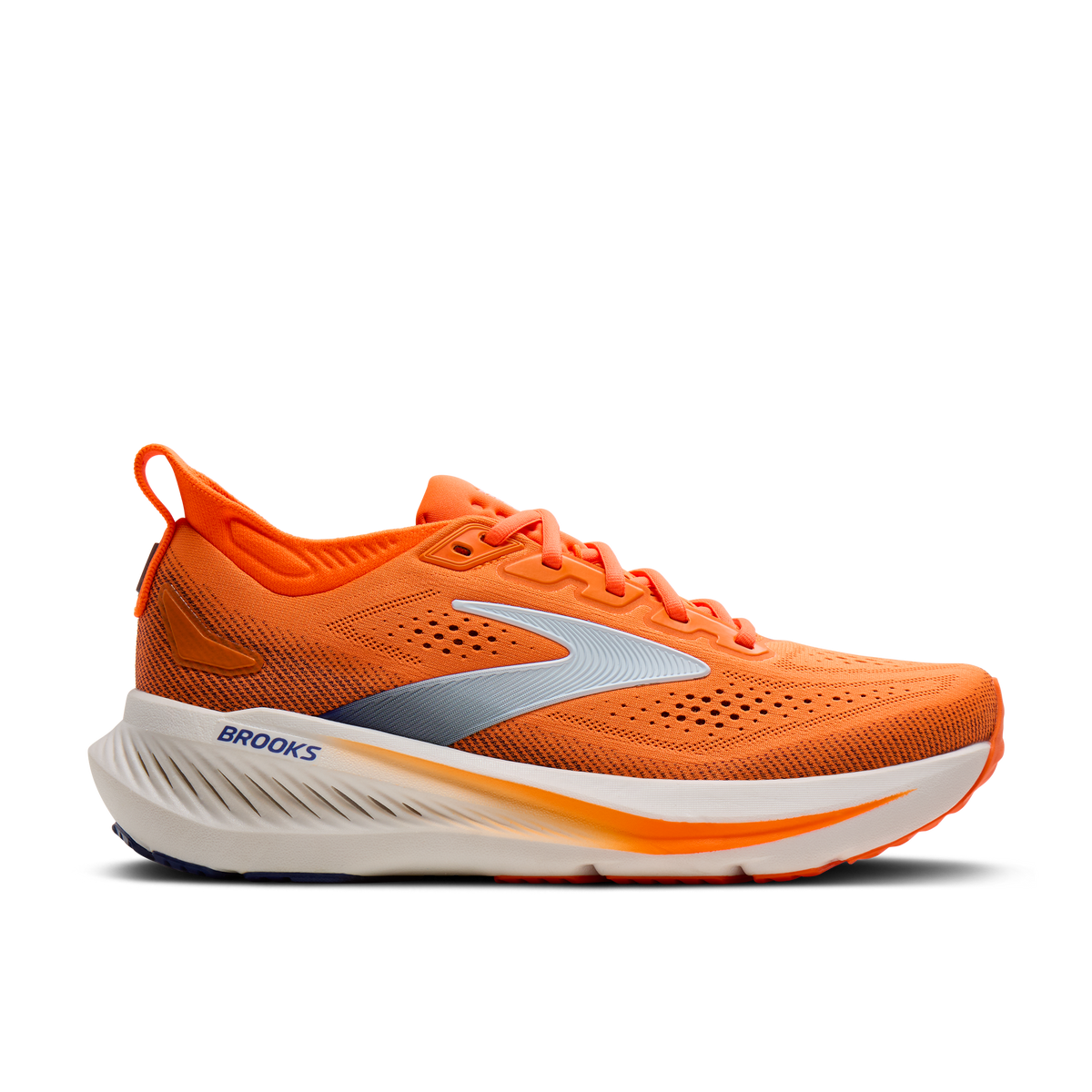 Brooks Men's Glycerin 23 844 ShockingOrange/Blue/White lateral