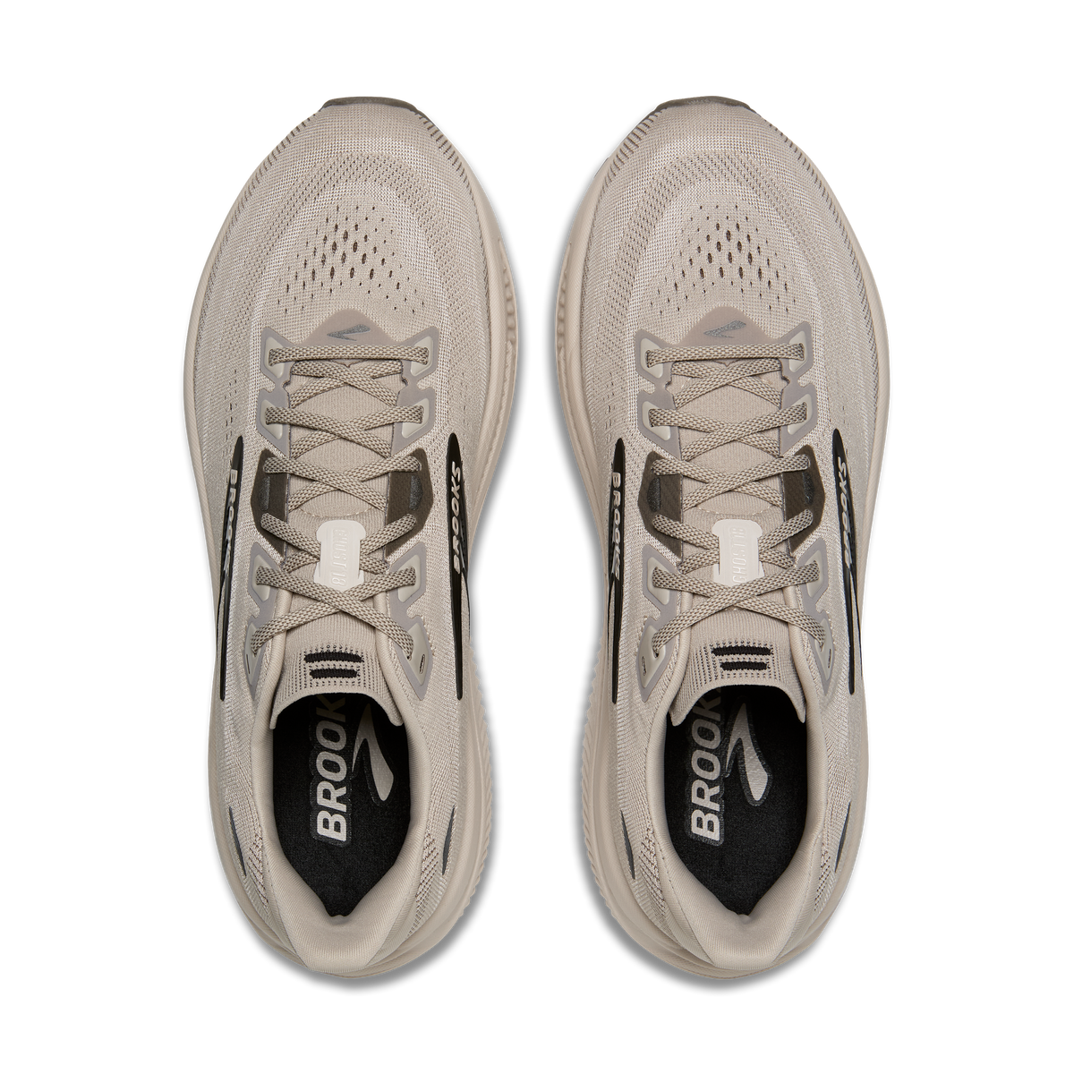 Brooks Men's Ghost 18 205 Chateau/Black/Morel top