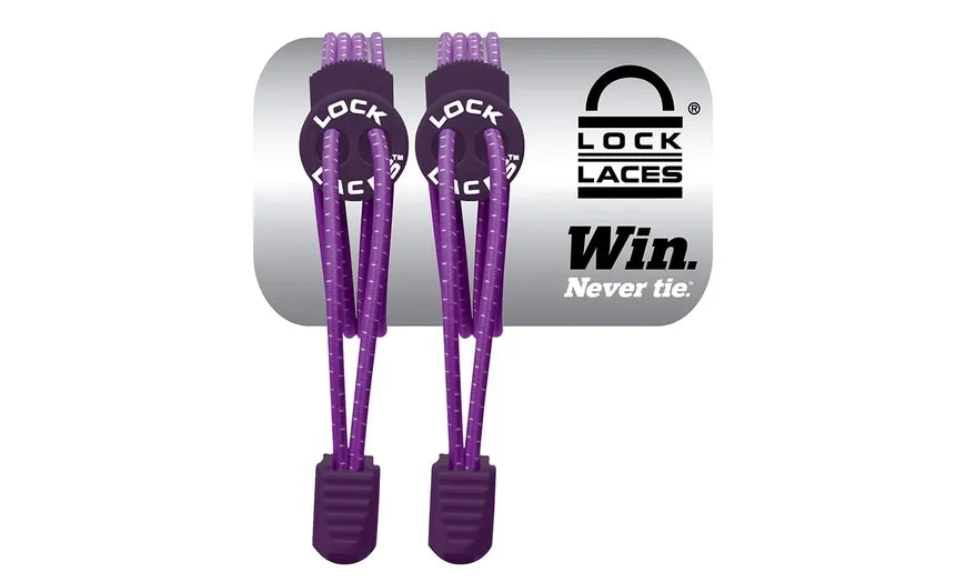 Nathan Lock Laces Purple