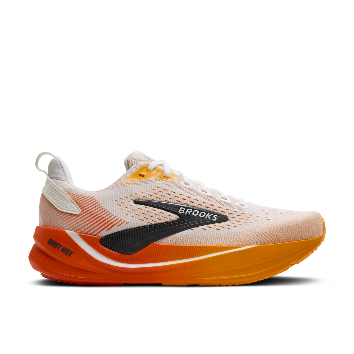 Men's Ghost Max 4 162 White/Orange/Red lateral