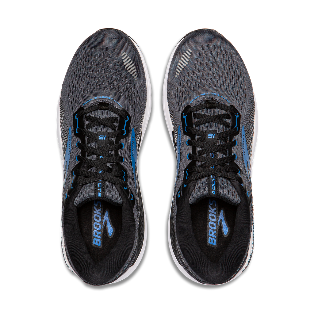 Brooks Men's Addiction GTS 15 077 Black/Blue top
