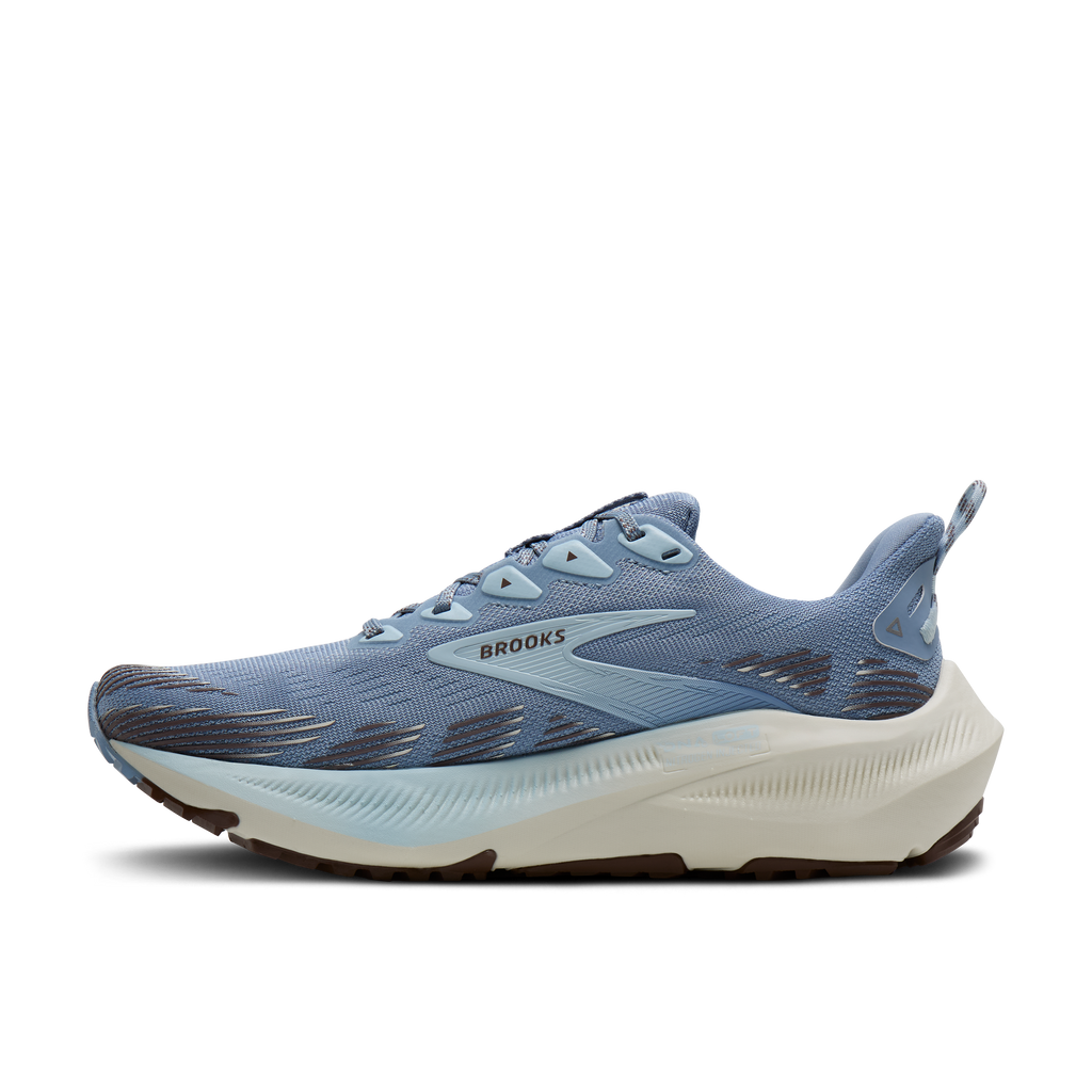 Brooks Women's Ghost Trail 454 Blue/Blue/Brown medial