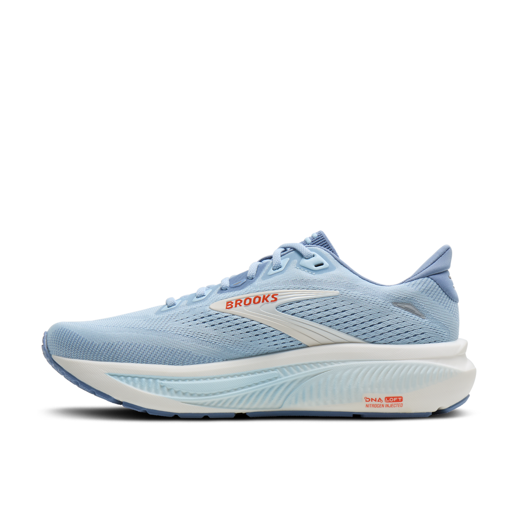 Brooks Women's Ghost 18 473 Nantucket/Tigerlily/Coconut medial