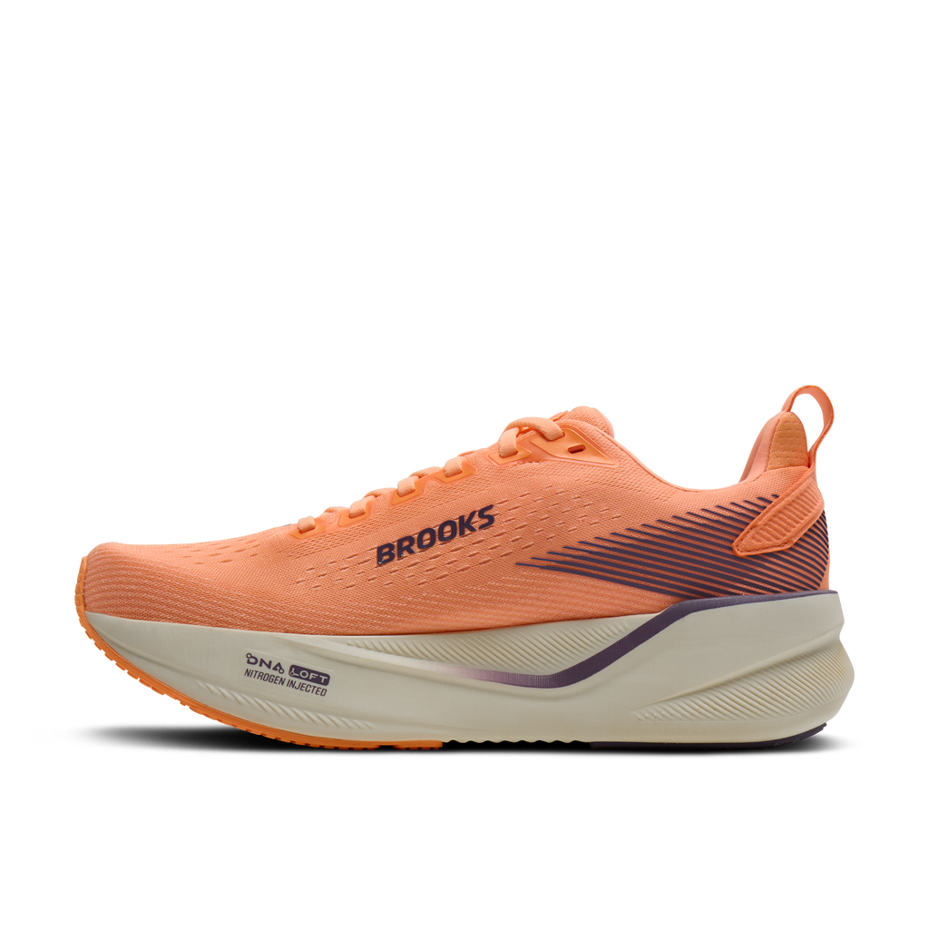 Women's Ghost Max 4 868 CyberPeach/Grape/Bluewash medial