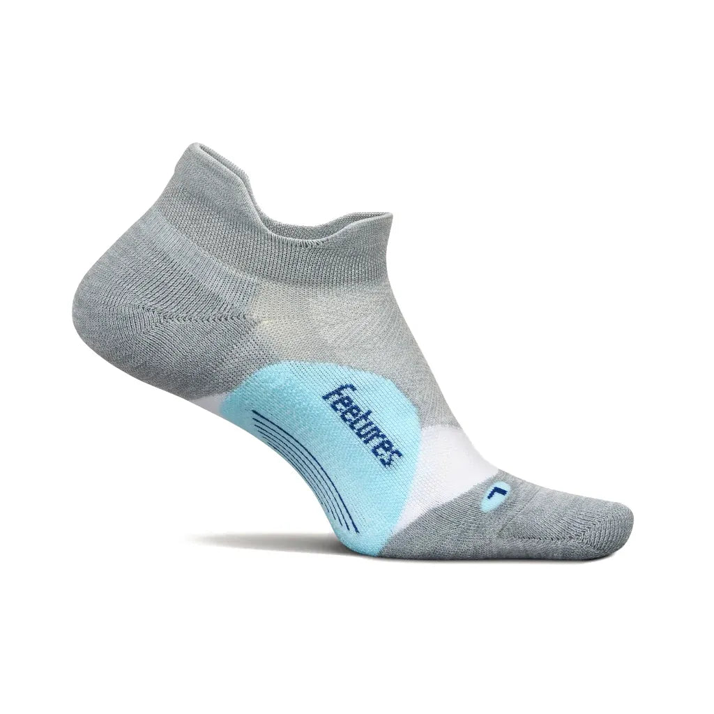 Feetures! Elite Light Cushion No Show Gray Sky