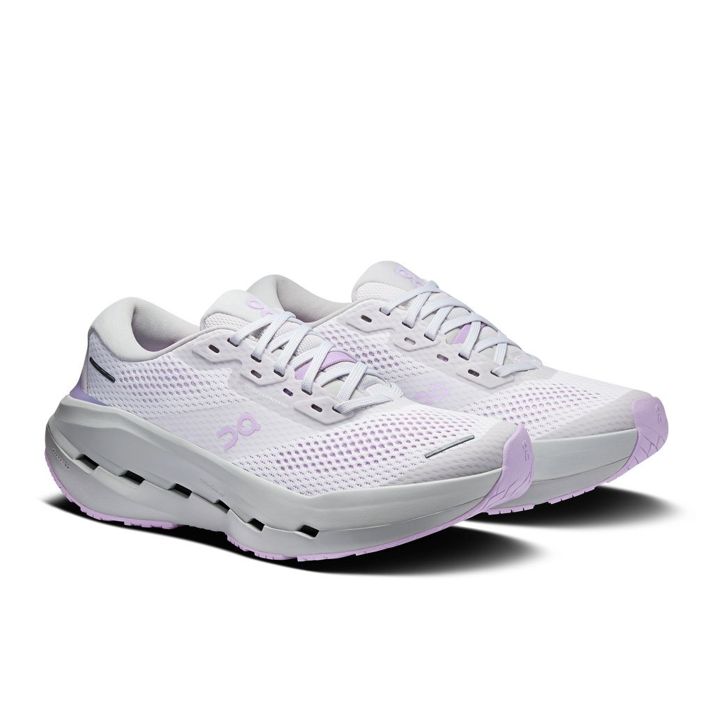 On Running Women's Cloudrunner 3 Max 5399 Frost/Verbana pair angle