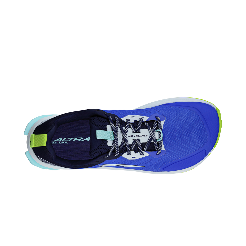 Altra Men's Lone Peak 9 431 Blue/Lime outsole