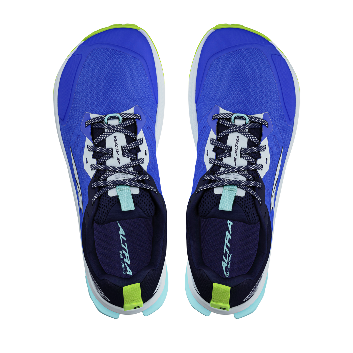 Altra Men's Lone Peak 9 431 Blue/Lime detail 2
