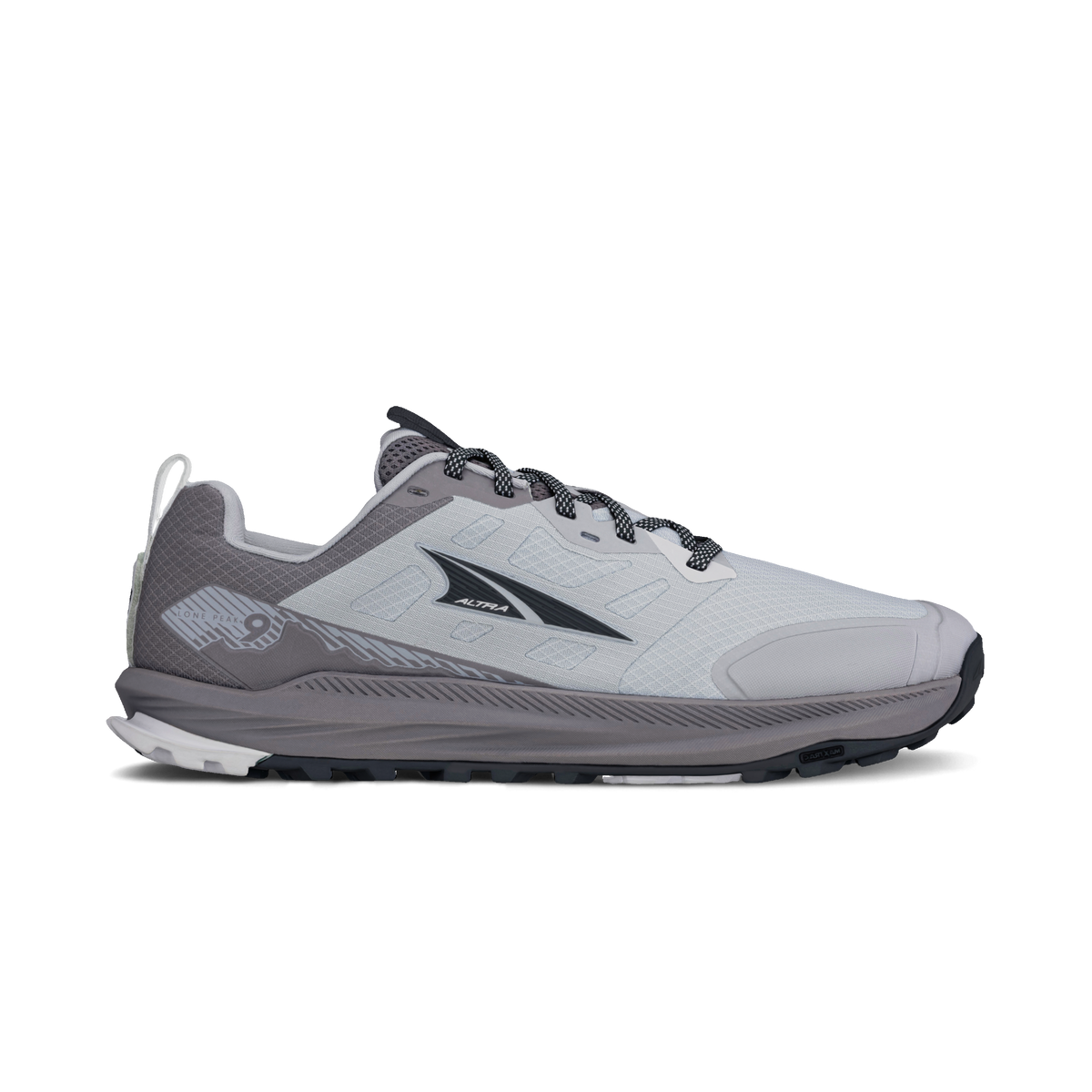 Altra Men's Lone Peak 9 220 Gray lateral