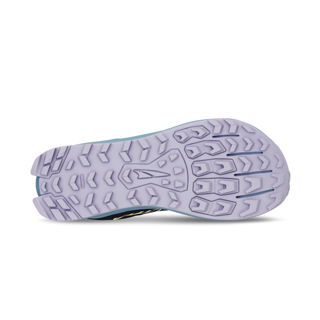 Altra Women's Lone Peak 9 040 Black/Blue pair angle