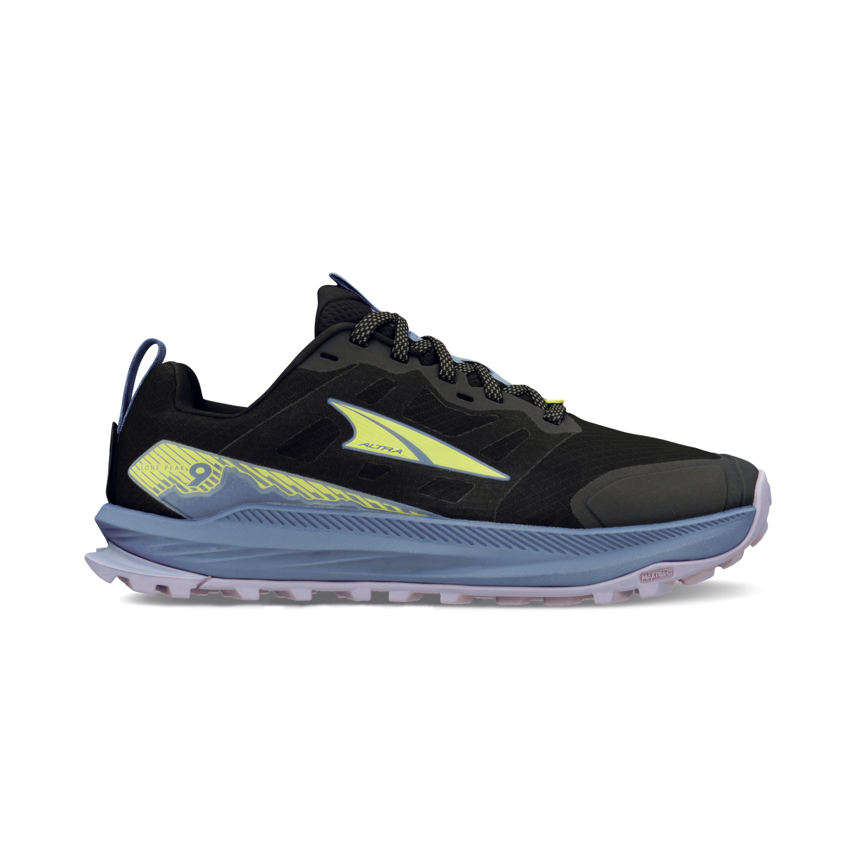 Altra Women's Lone Peak 9 040 Black/Blue lateral