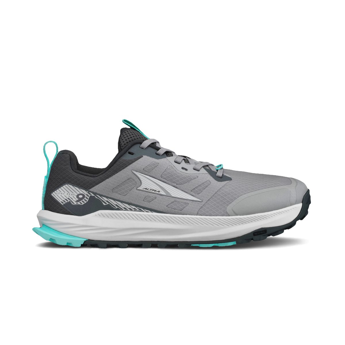 Altra Women's Lone Peak 9 220 Gray lateral