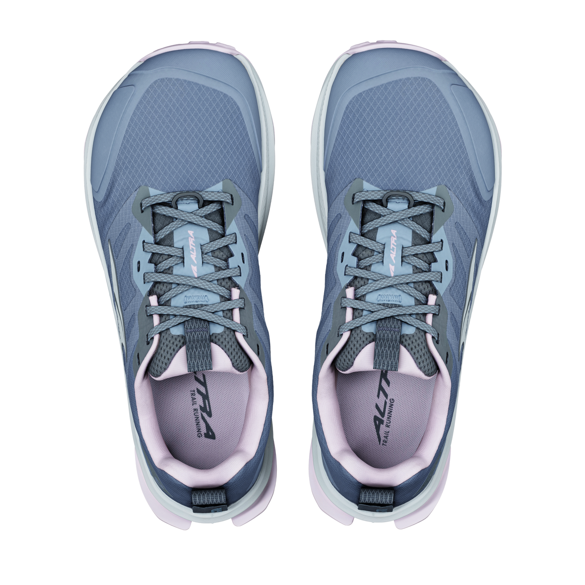 Altra Women's Lone Peak 9 73Y FlintStone/IceFlow pair angle