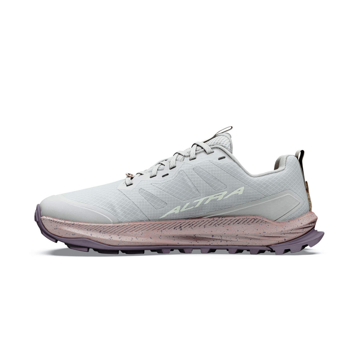 Altra Women's Lone Peak 9 90E FlintGrey/Pearl/Bark medial