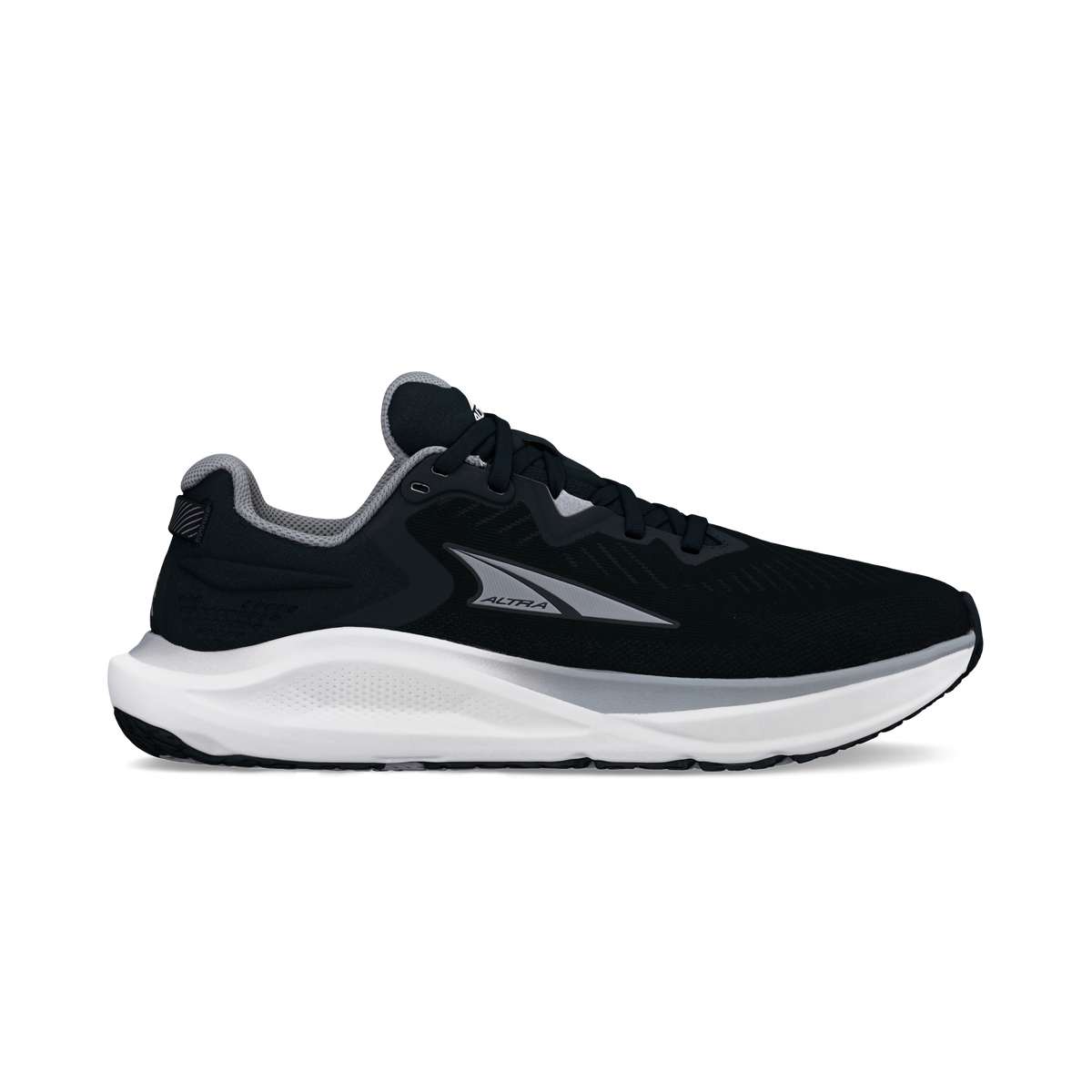 Altra Women's Paradigm 8 010 Black/White lateral