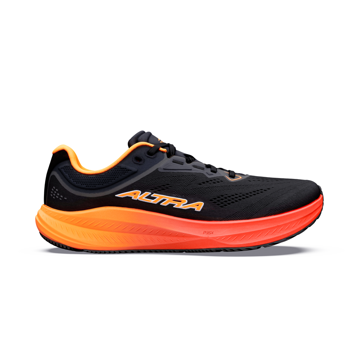 Altra Men's Torin 9 87P Blk/OrngPop/FiryCoral lateral