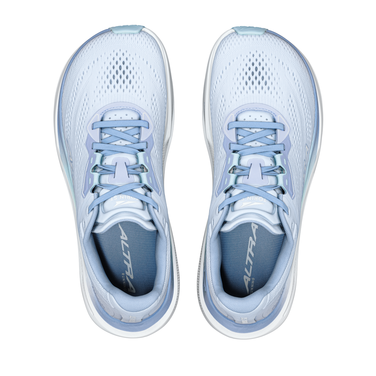 Altra Women's Torin ST 84B Niagaramist/Ice/RainWash pair angle
