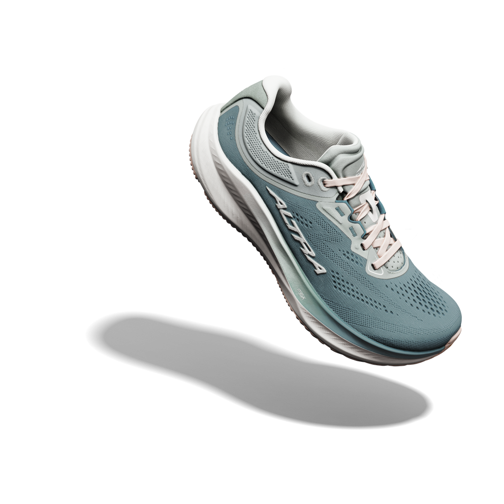 Altra Women's Torin 9 73I SeaPine/Ice/Greenmileu outsole