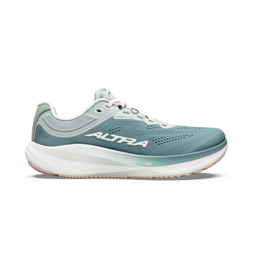 Altra Women's Torin 9 73I SeaPine/Ice/Greenmileu lateral