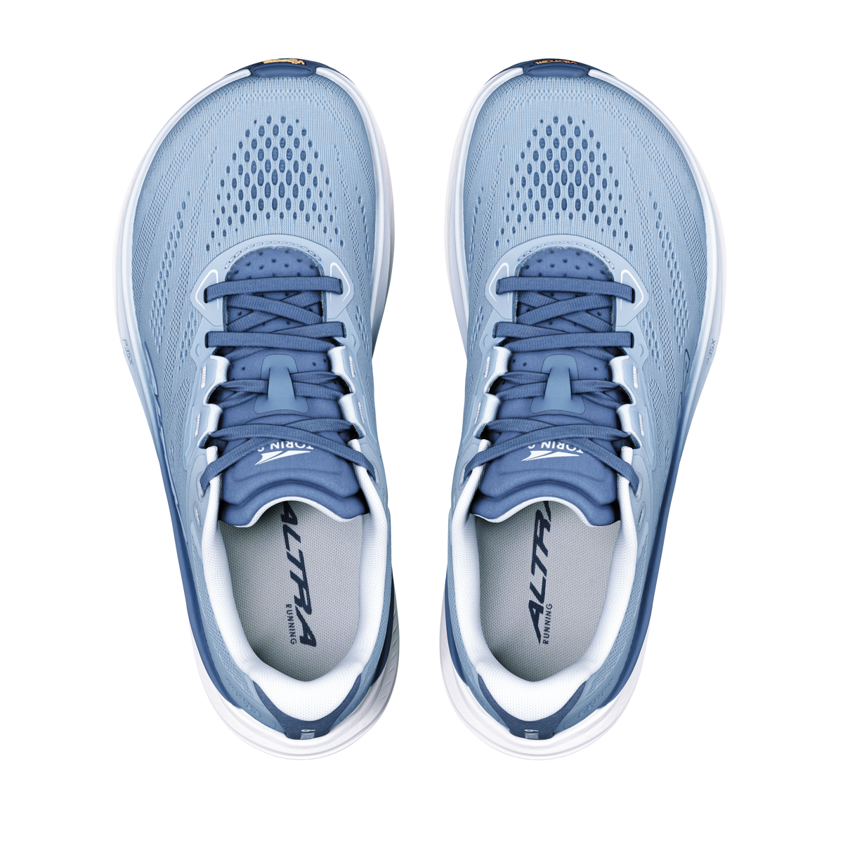 Altra Women's Torin 9 87V Windwardblue/White/Dkdm pair angle