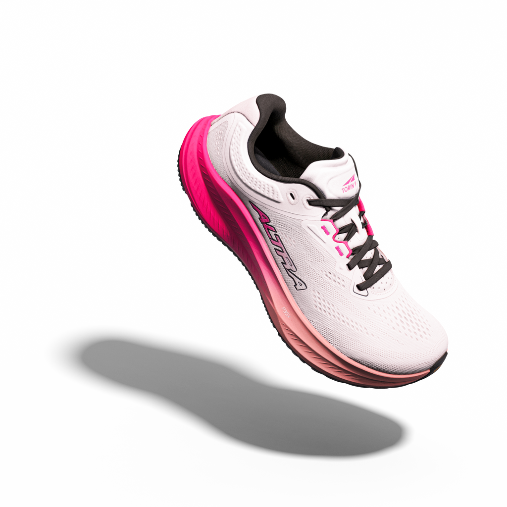 Altra Women's Torin 9 89D CoconutCream/PinkGlow outsole
