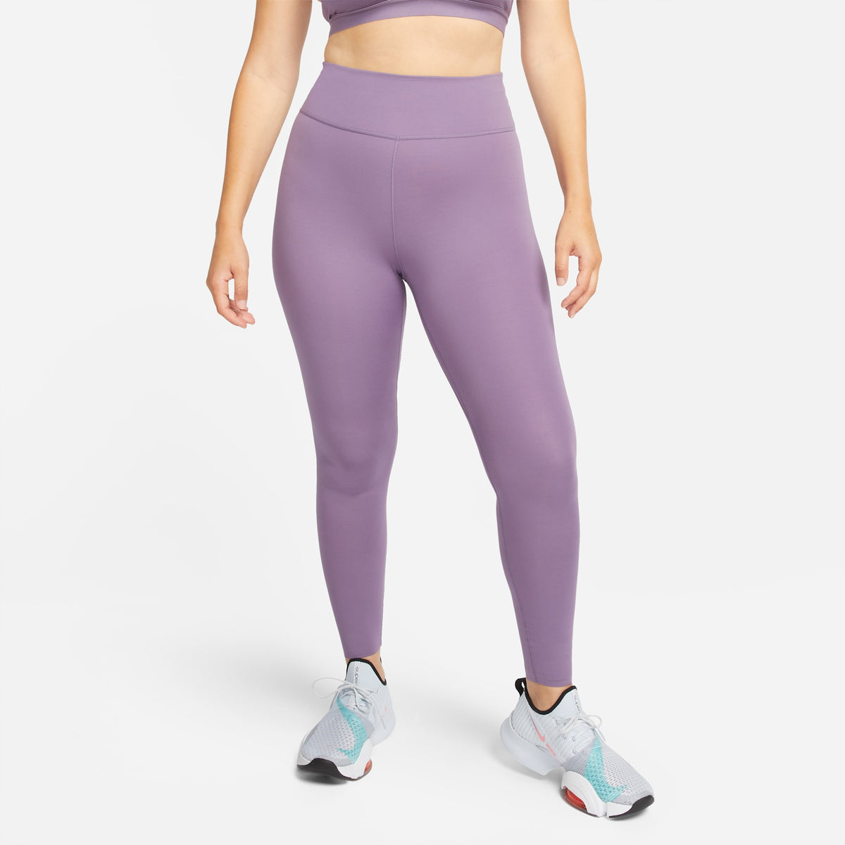 Women's One Luxe Tights 574 Plum lateral