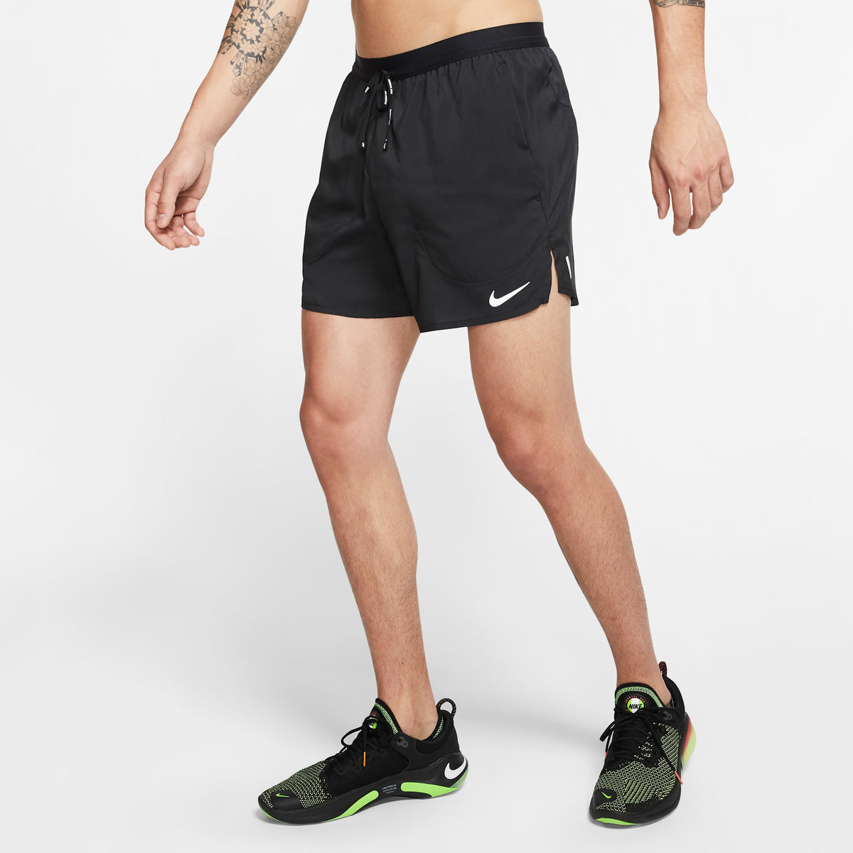 Men's Running Short 01 Black lateral